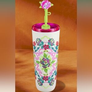 Starbucks floral kaleidoscope hot and cold cup tumbler